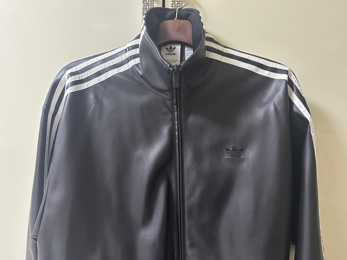 [XL, 0회착] 아디다스 포우 레더 아디컬러 루즈 파이어버드 재킷 상품이미지1