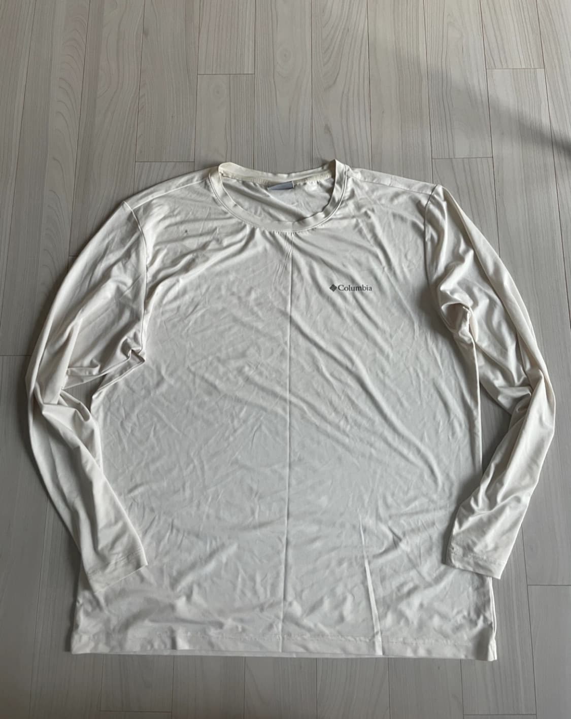 콜롬비아 롱슬리브 티셔츠 아이보리 XXL 상품이미지1
