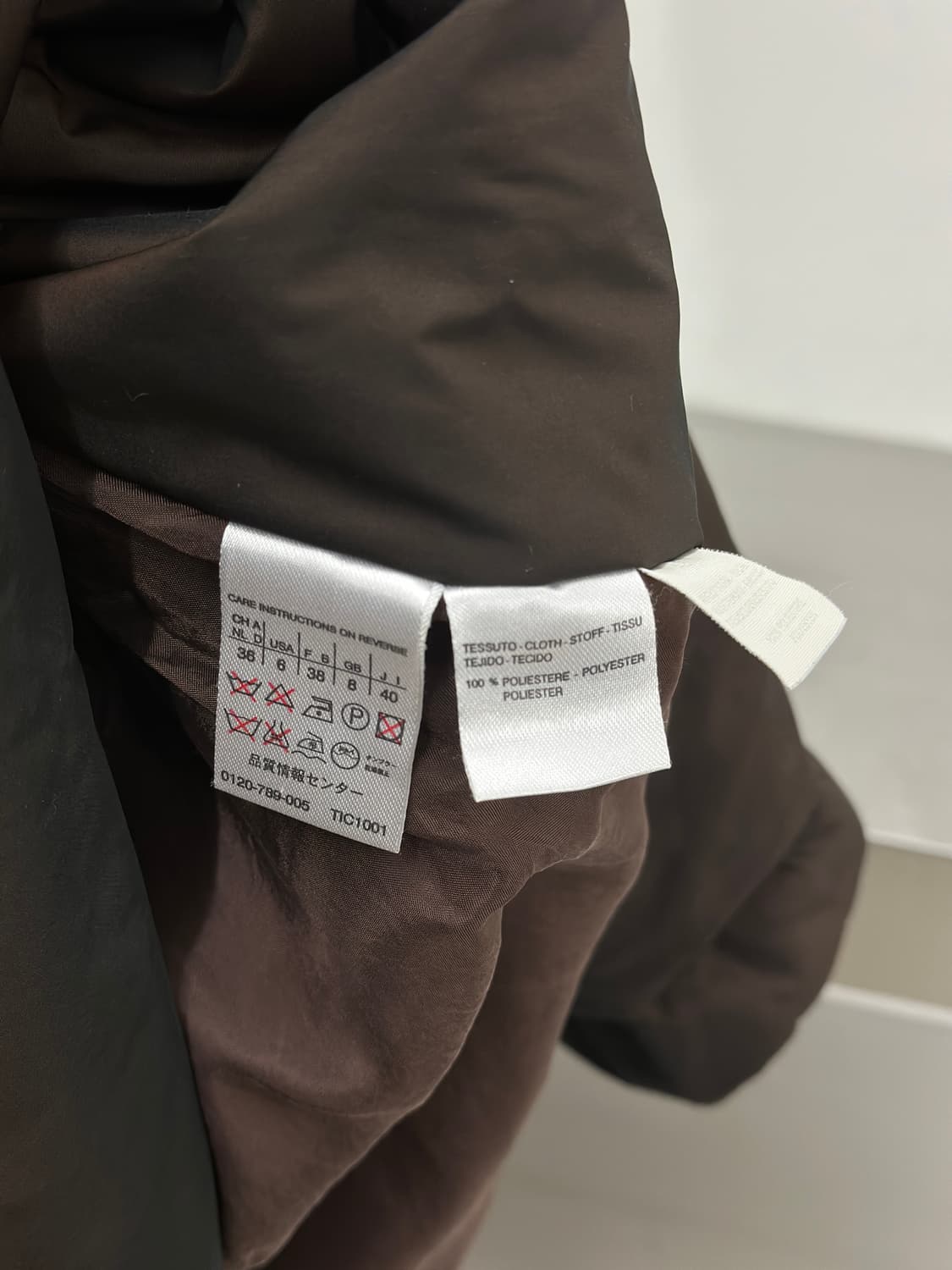 막스마라 브라운 후드 오버사이즈 패딩 코트  상품이미지6