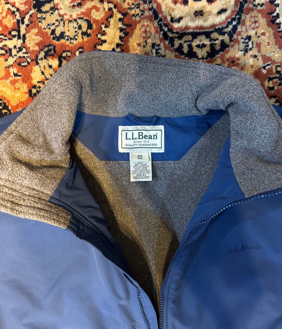 빈티지 엘엘빈 웜업 자켓 "XXL" (488) 상품이미지3