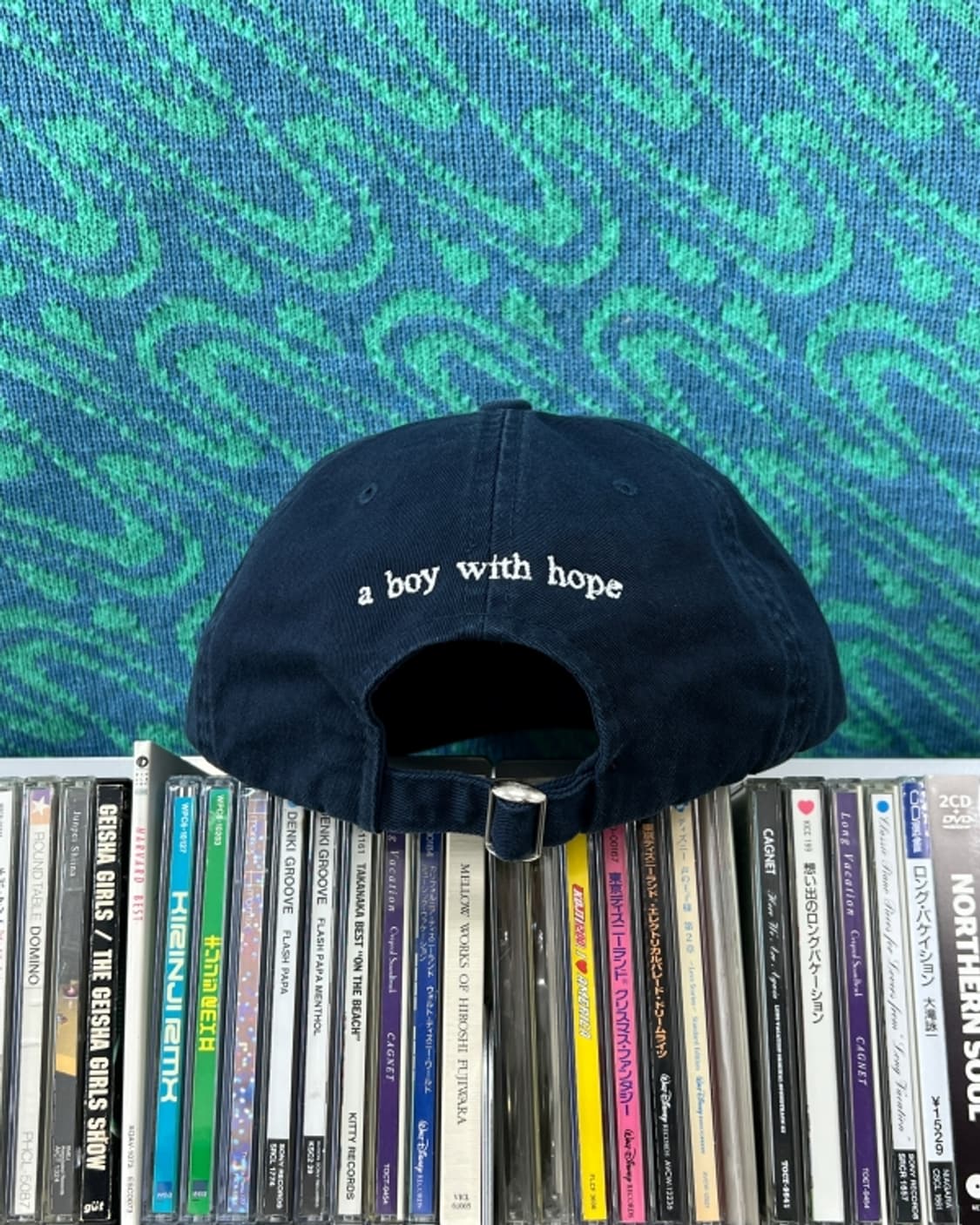 보이 위드 호프 대디캡 볼캡 네이비 thelittlemarch 상품이미지2