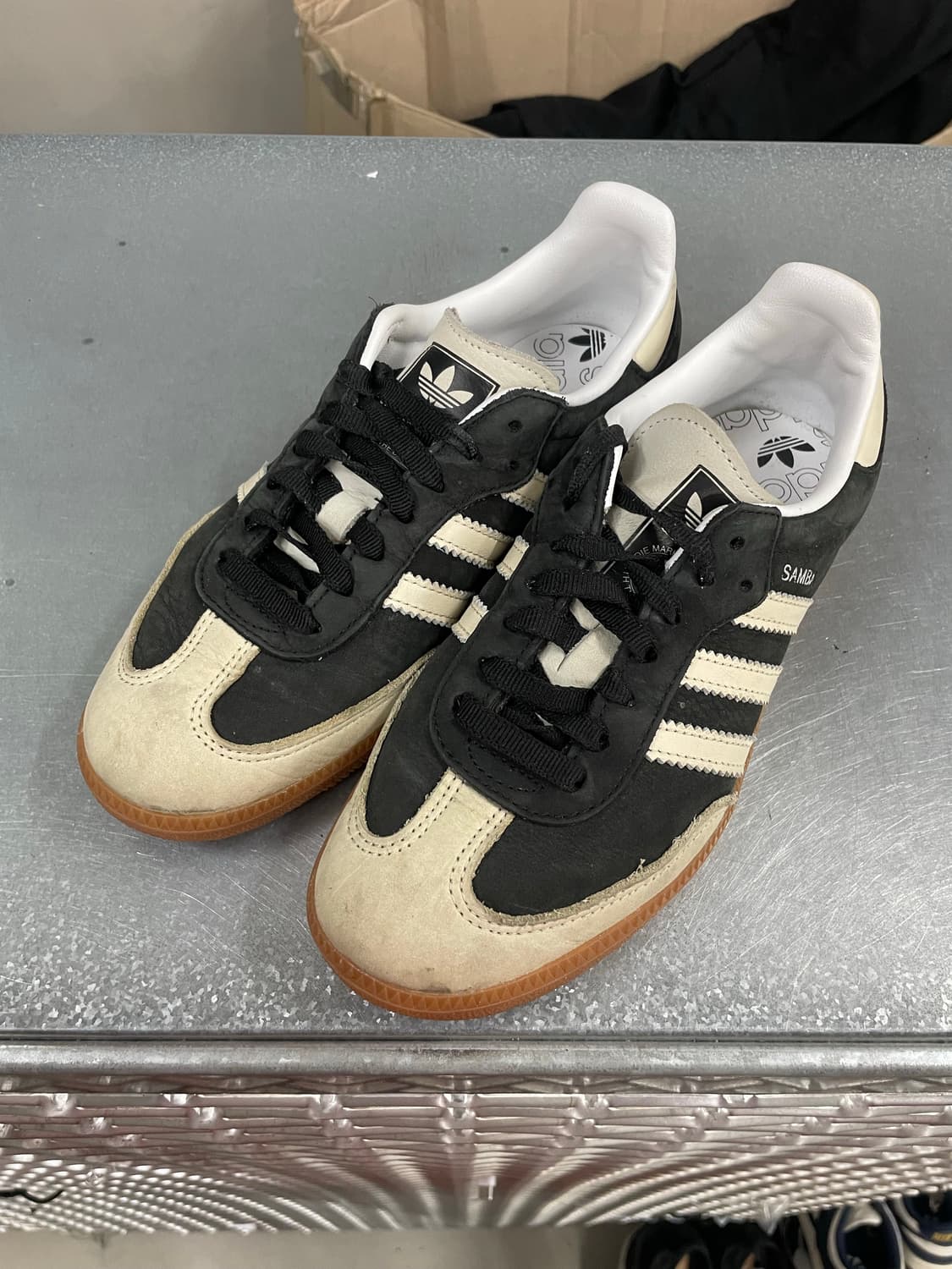 아디다스 삼바 OG 코어 블랙 원더 화이트 245 상품이미지2