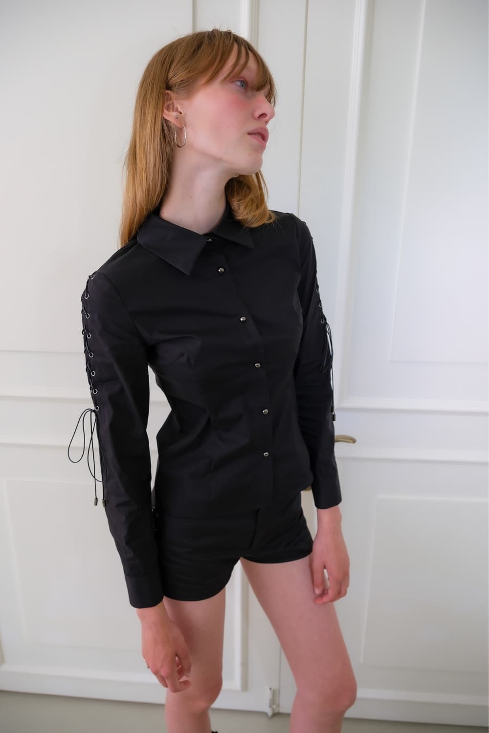 LOSESLEEPOVER Corset silver tip Blouse  상품이미지1
