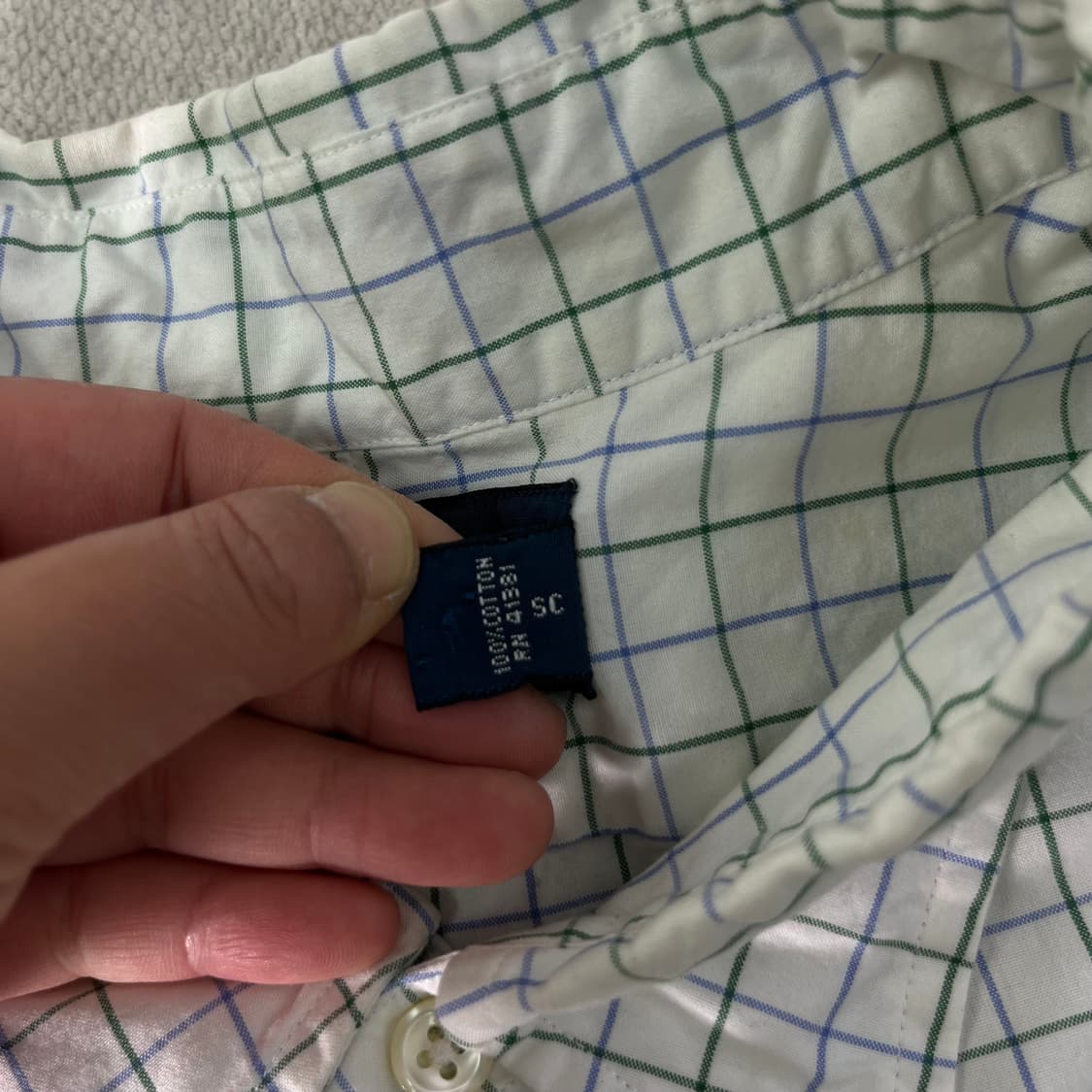 110 폴로랄프로렌 빈티지 체크 셔츠  상품이미지5