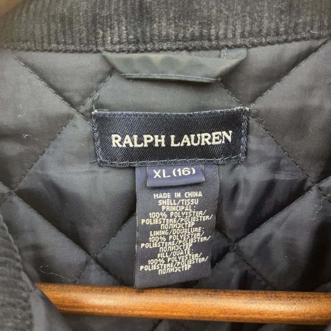 폴로 랄프로렌 모던 캐주얼 슬림핏 퀄팅 자켓 XL C07783 상품이미지5