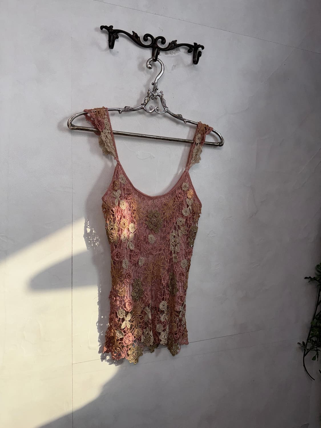 Dusty rose pink flower crochet setup 상품이미지5