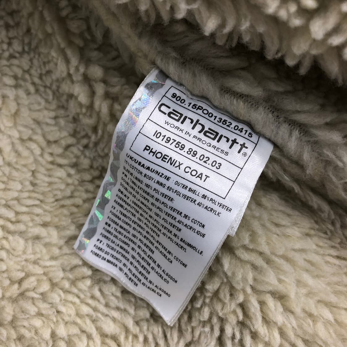 칼하트 쉐르파 피닉스 코트 워크 자켓 상품이미지6