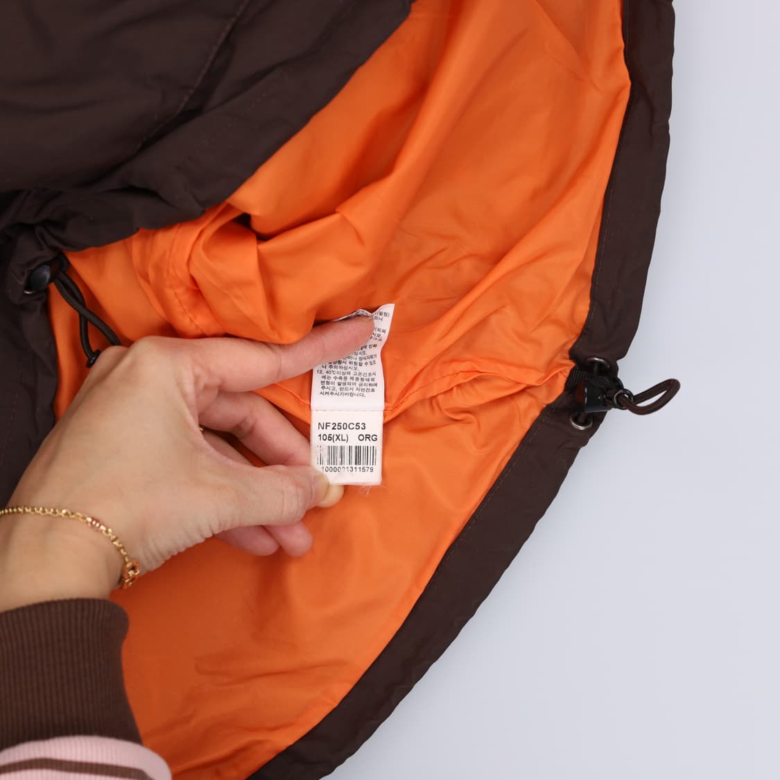 [105] 노스페이스 배색 등산복 바람막이 자켓 1222H2 상품이미지6