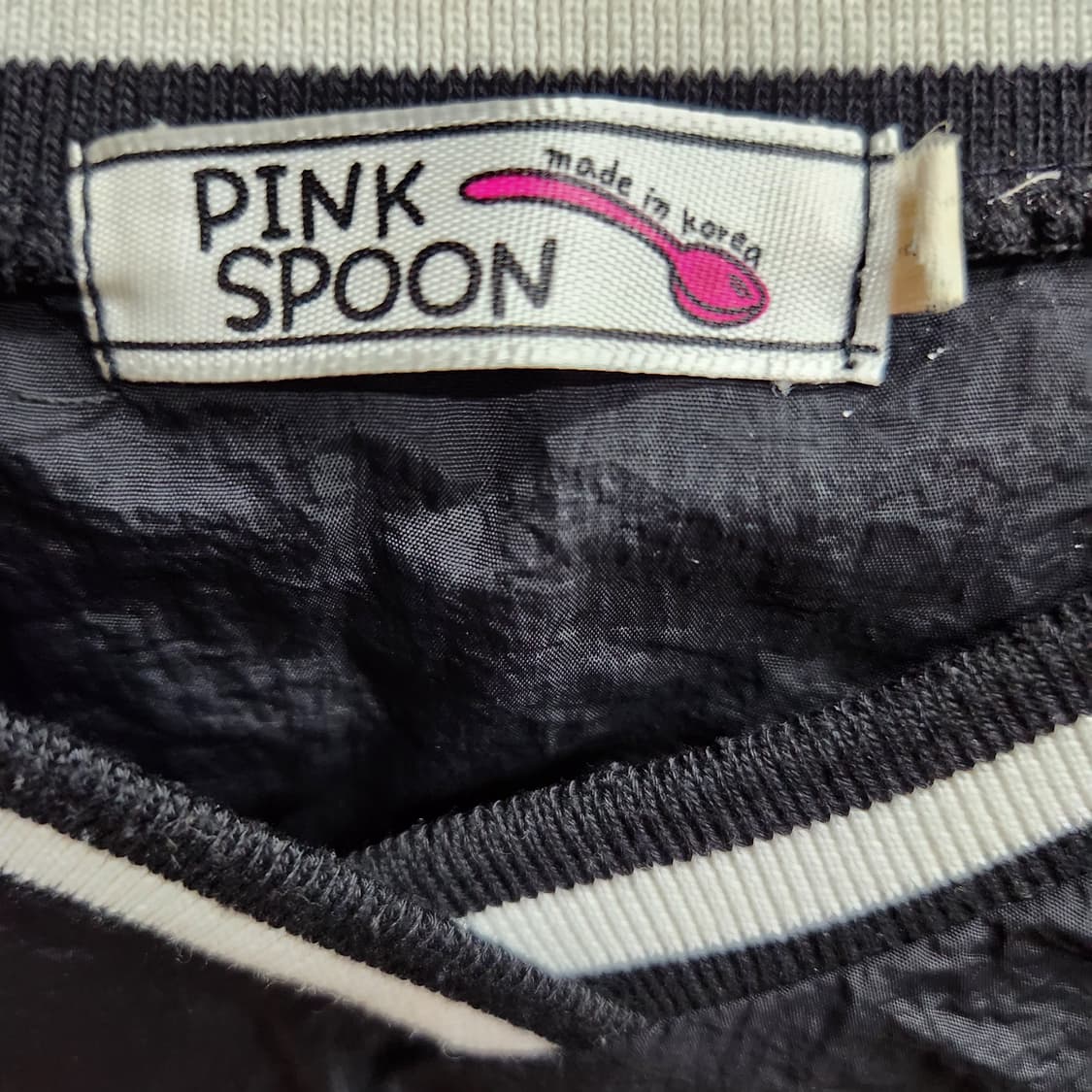 USA 빈티지 로고 나일론 스트링 아노락 XL(2XL) 상품이미지6