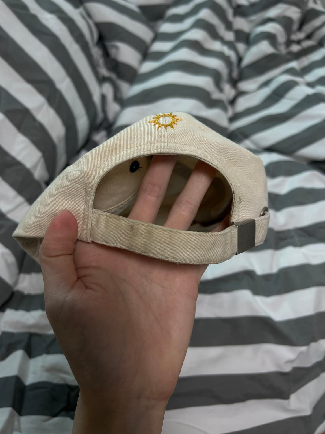 헬로 선라이즈 Two Tone Washed Logo 6Panel Cap 상품이미지3