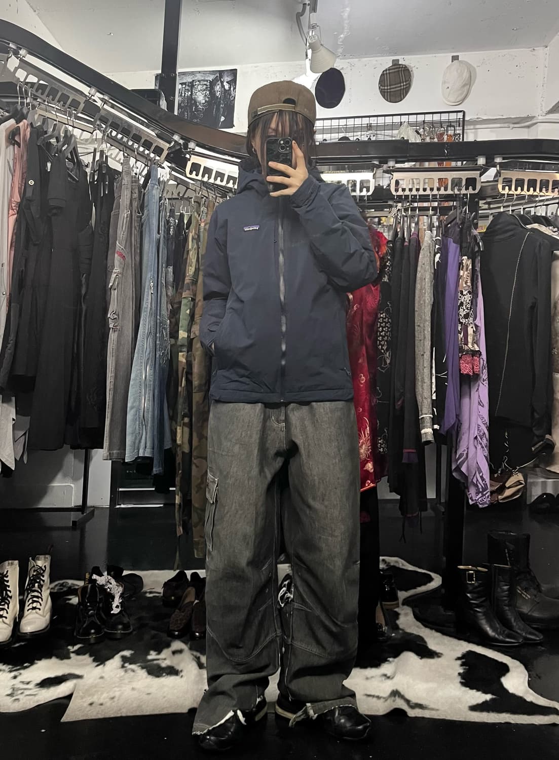 파타고니아 네이비 윈드자켓 상품이미지1