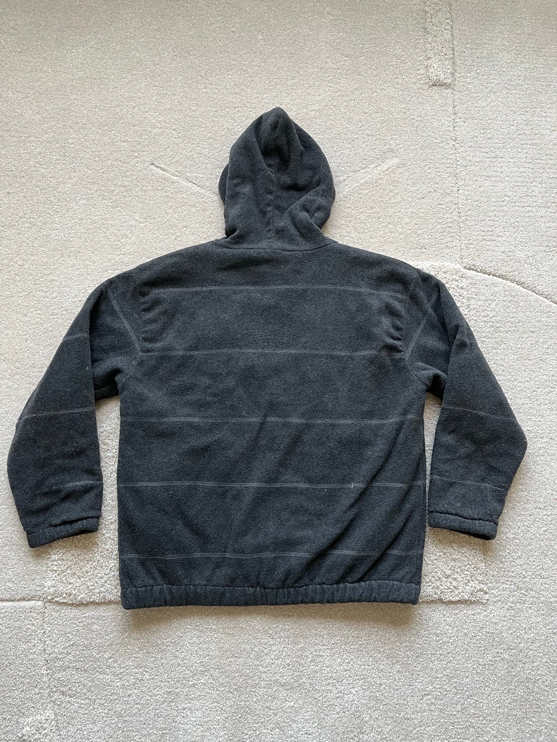 폴로 감성 플리스 퀼팅 후드 집업 (103-105) 상품이미지9