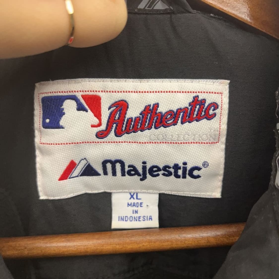 마제스틱 플로리다 말린스 희귀 바시티 자켓 XL C09157 상품이미지5