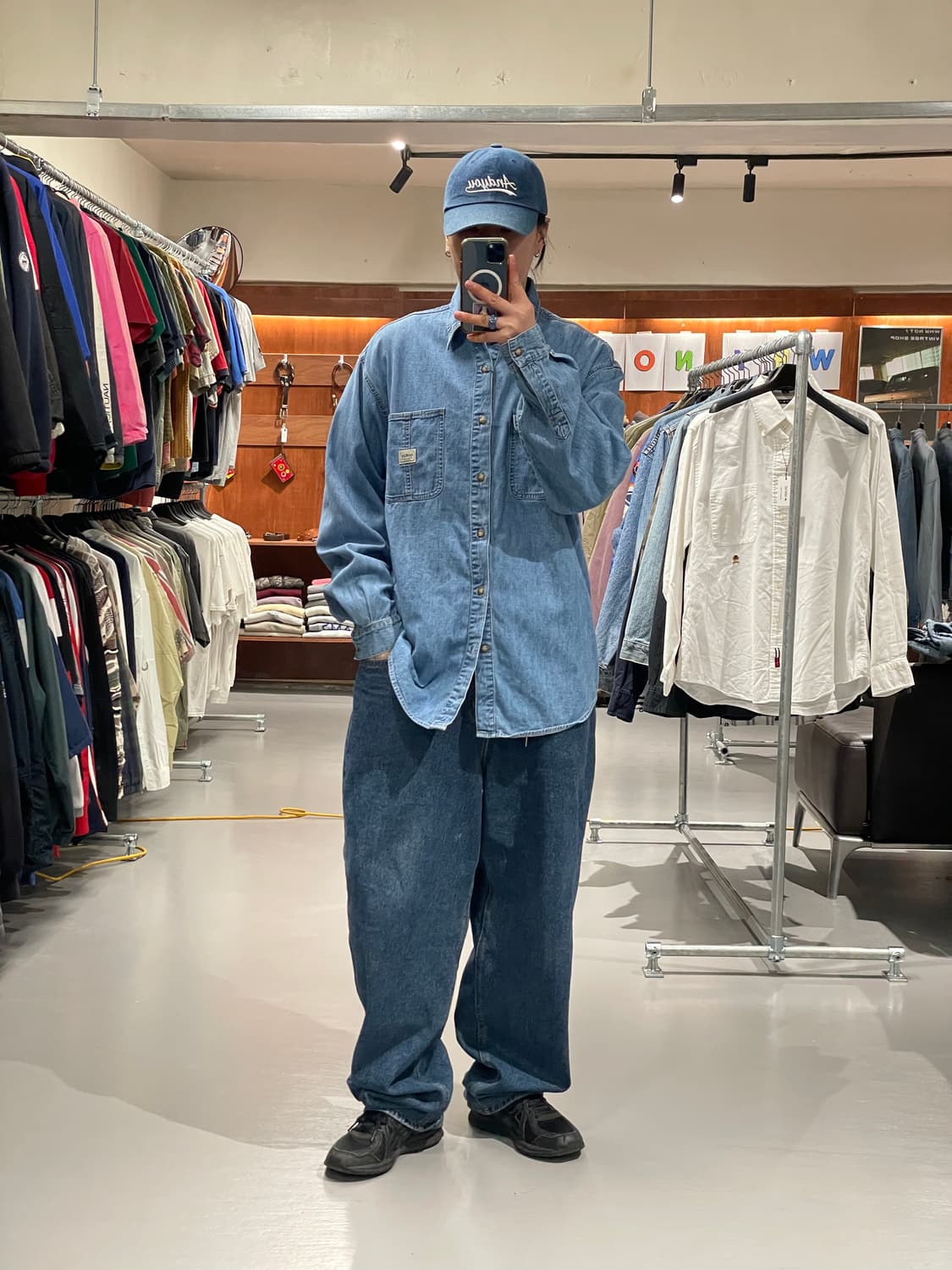 게스 데님 셔츠   상품이미지4