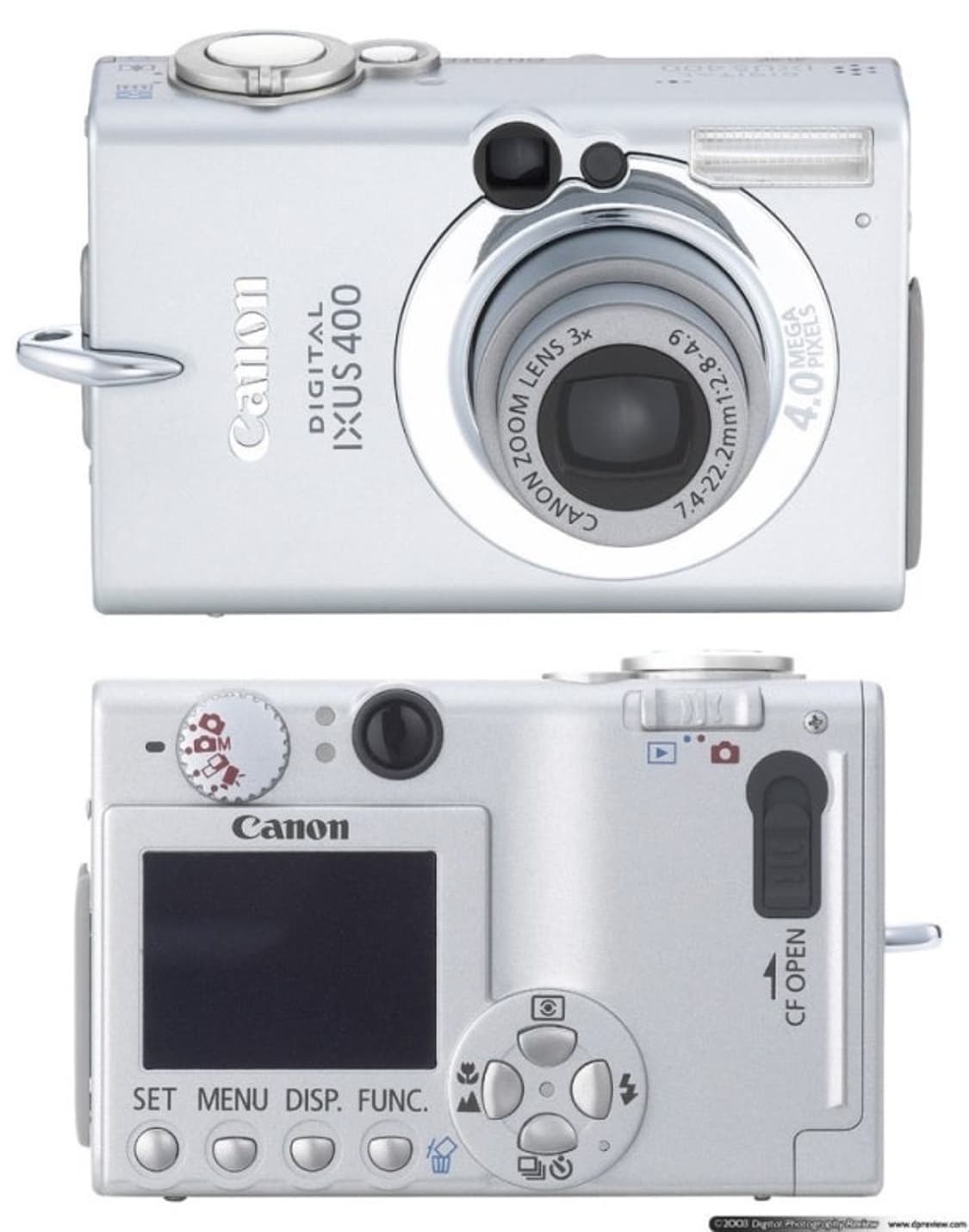 캐논 익서스 400 IXUS 배터리 포함 상품이미지1