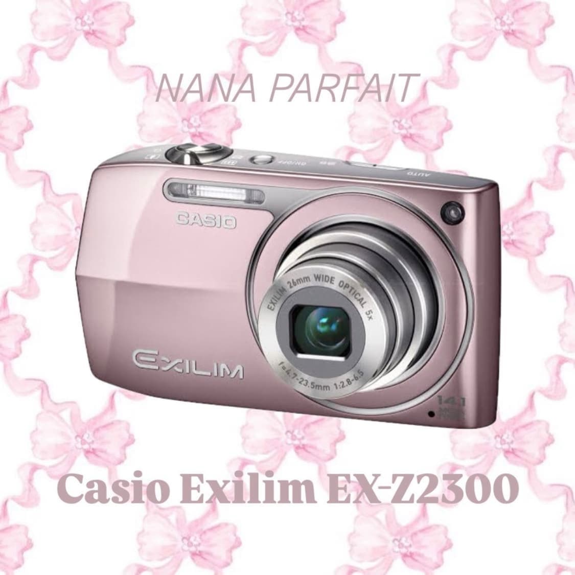 카시오 엑슬림 ex-z2300 아일릿 모카 블랙핑크 로제 디카 상품이미지1