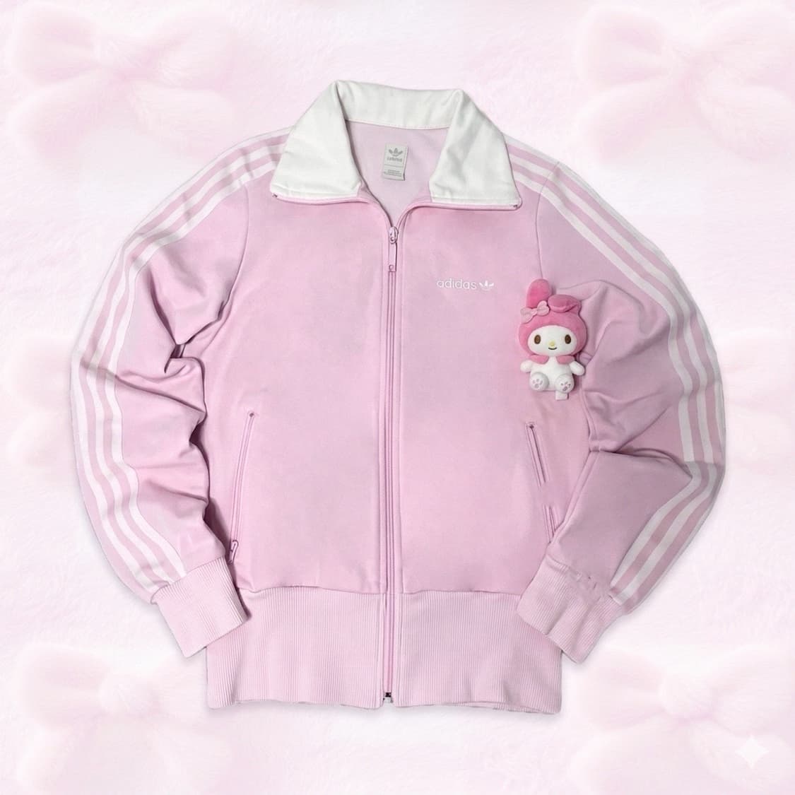 아디다스 대대장급 딸기우유 핑크 트랙탑 85 상품이미지1