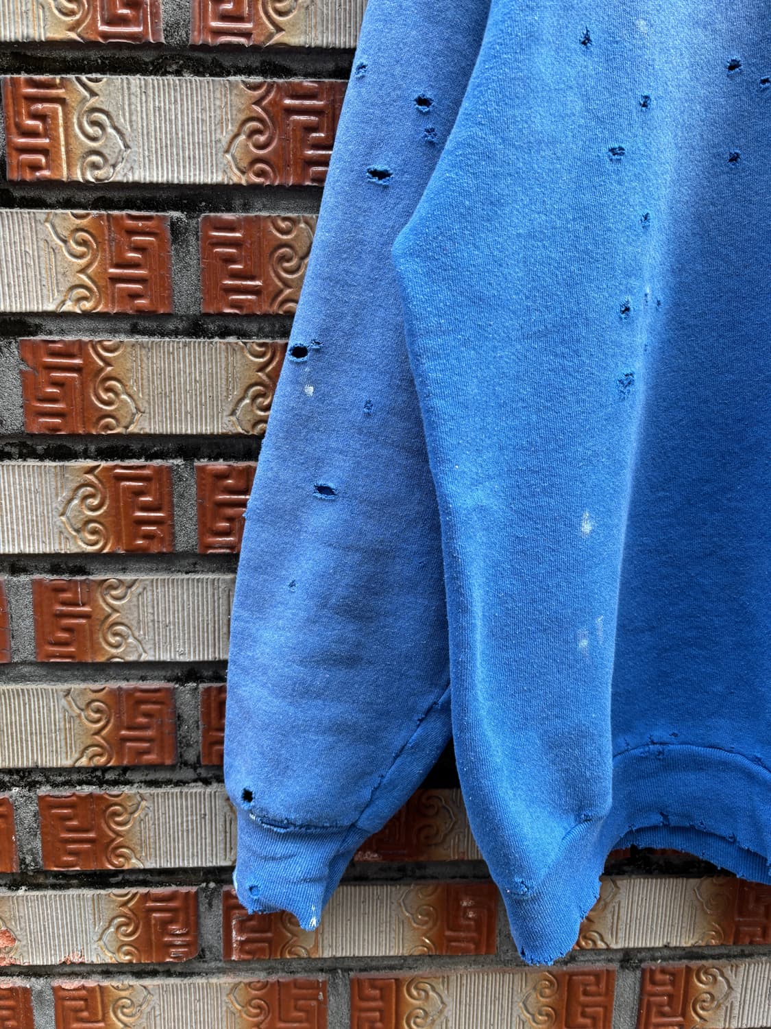 90s fruit of the loom 디스트레스드 빈티지 스웻 셔츠 상품이미지5