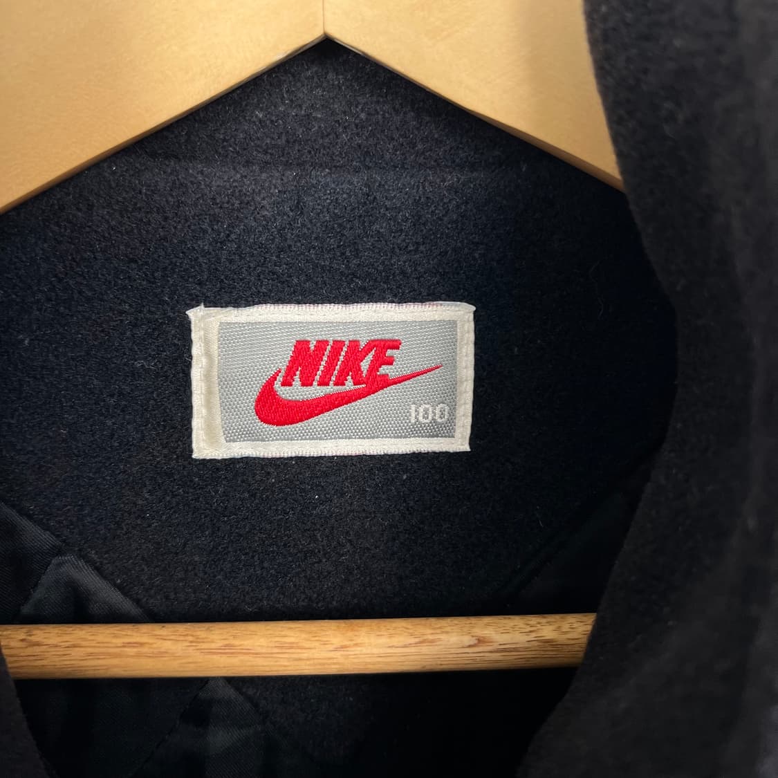 1990s NIKE 나이키 조던 빅로고 울 바시티 자켓 상품이미지5