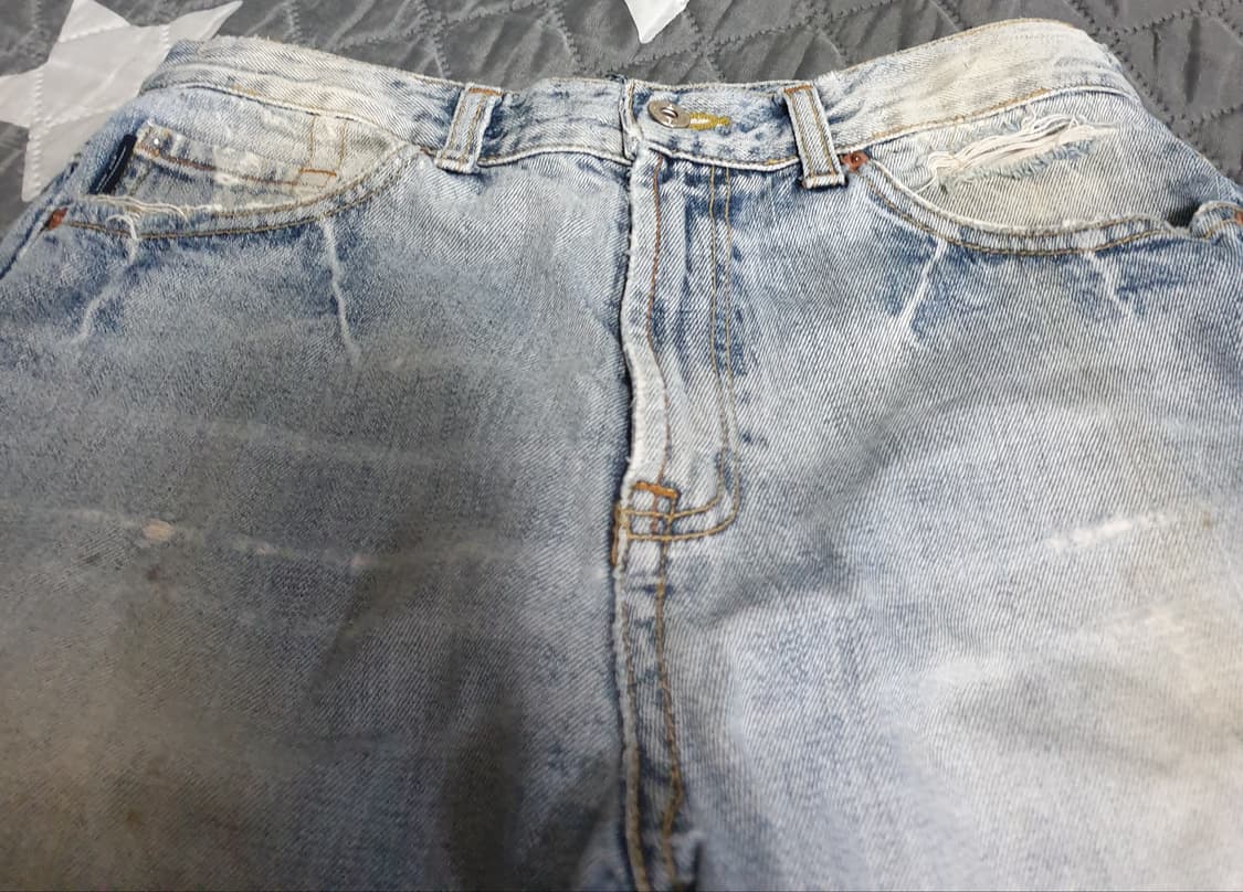 LEE 올드스쿨 빈티지워싱 스트레이트핏 데님팬츠 (30) 상품이미지2