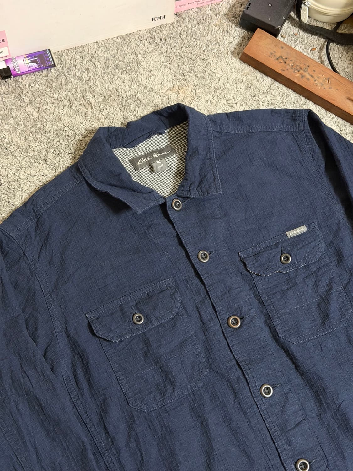 에디바우어 립스탑 워크 셔츠 상품이미지3