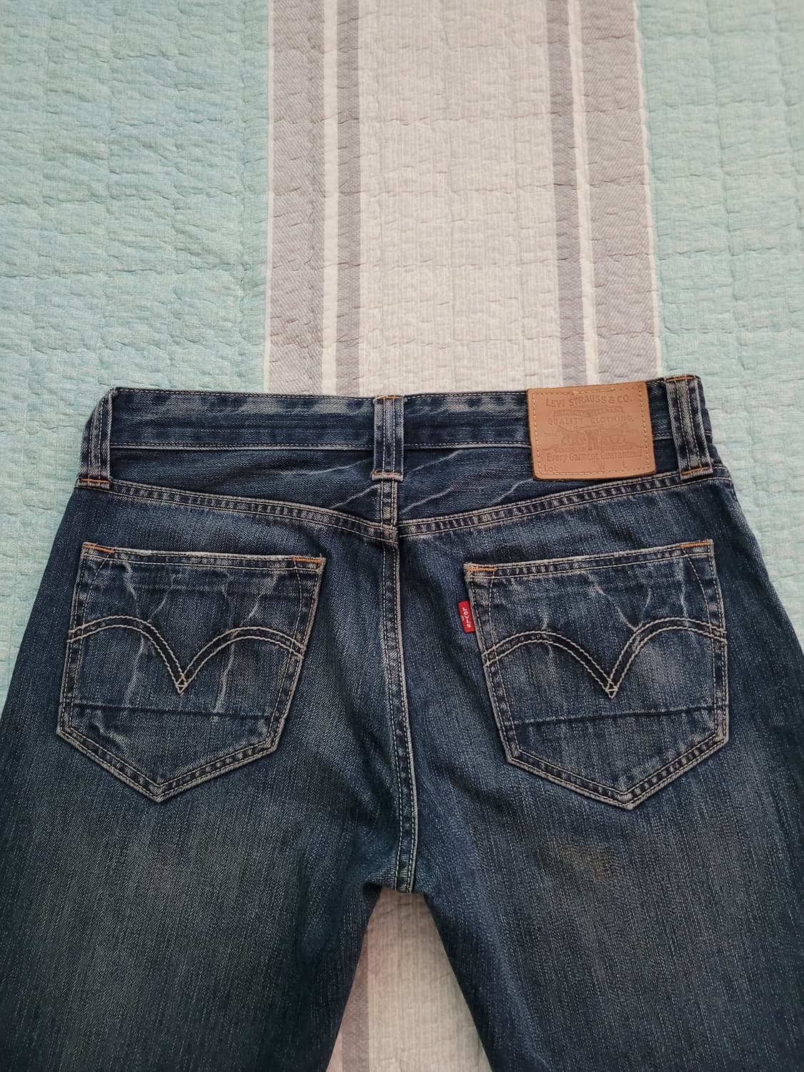 리바이스 LH523 럭셔리헤리티지 빈티지워싱 스트레이트진 32사이즈 상품이미지7
