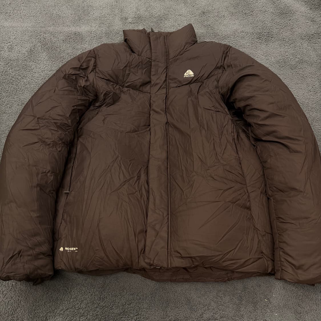 [ 정품/S,95 ] 나이키 ACG 브라운 구스다운 푸퍼 패딩 자켓 상품이미지3