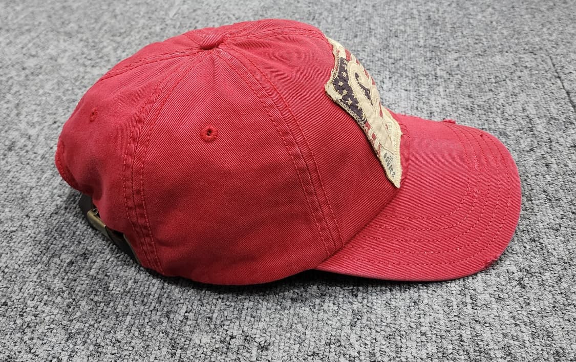 폴로 랄프로렌 진스 90s USA플래그 67 패치 볼캡 모자 상품이미지4