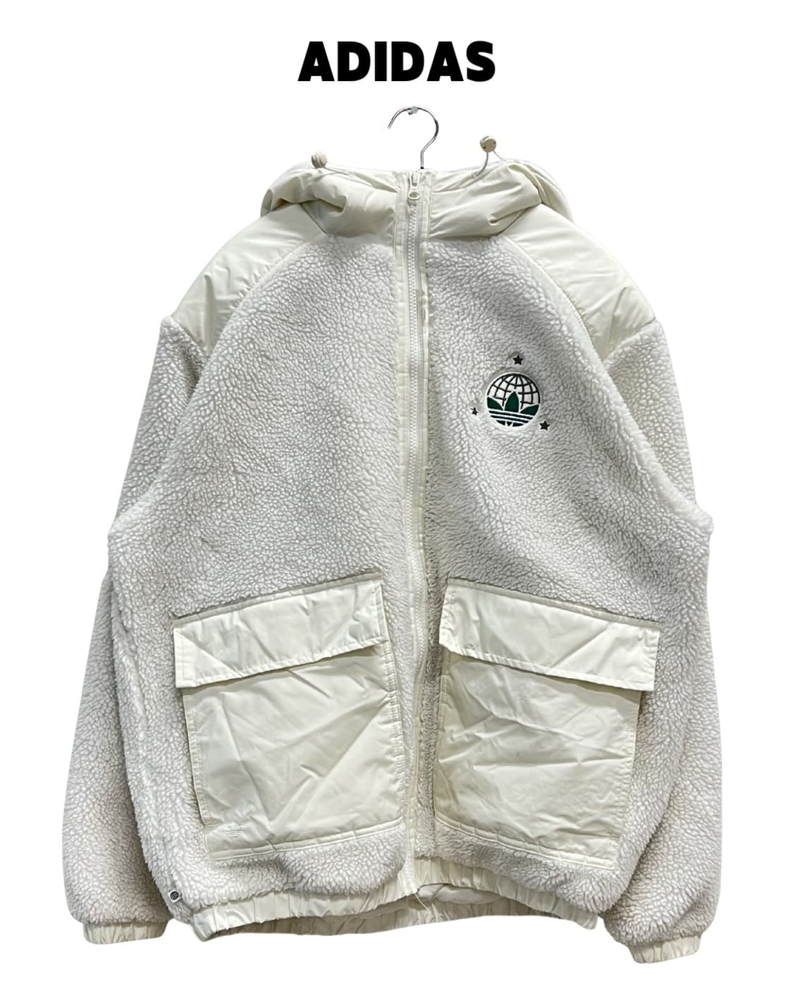 아디다스 MC 셰르파 양털 뽀글이 후리스 자켓 상품이미지1