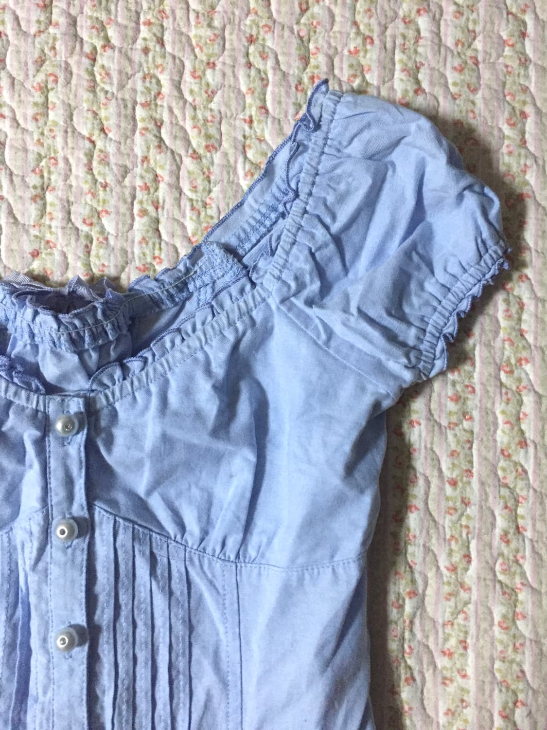 Vintage faerie frill blouse 상품이미지2