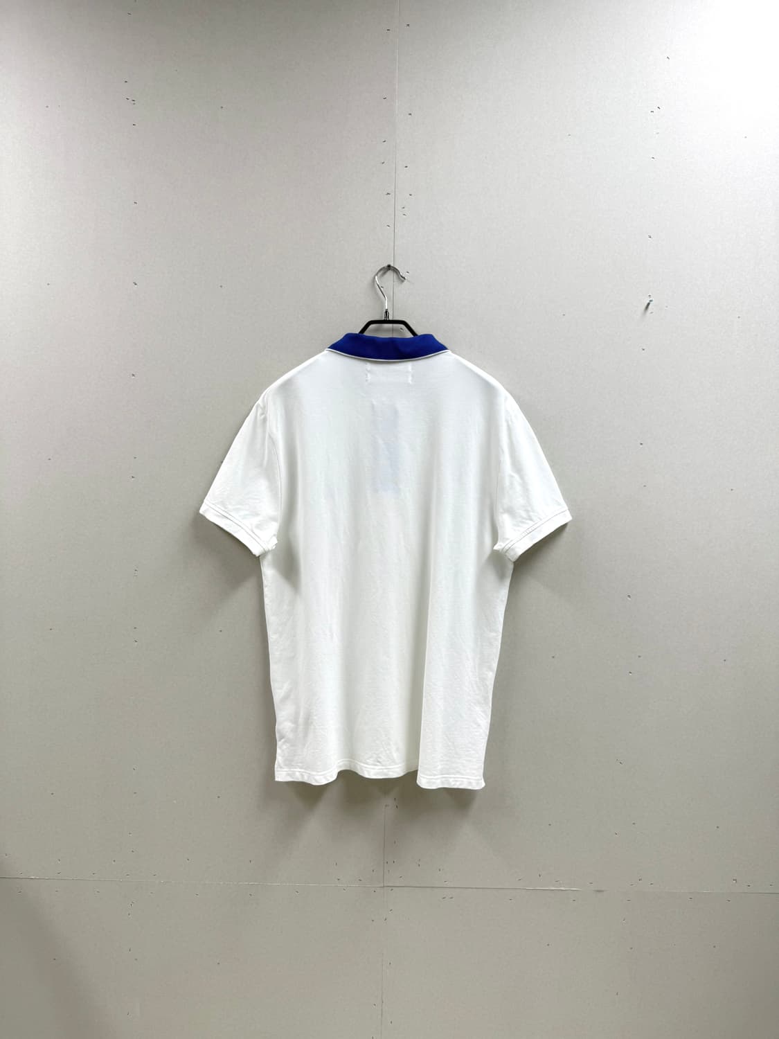 남성 XL / CK 캘빈클라인 반팔 카라티셔츠 화이트 블루 상품이미지6