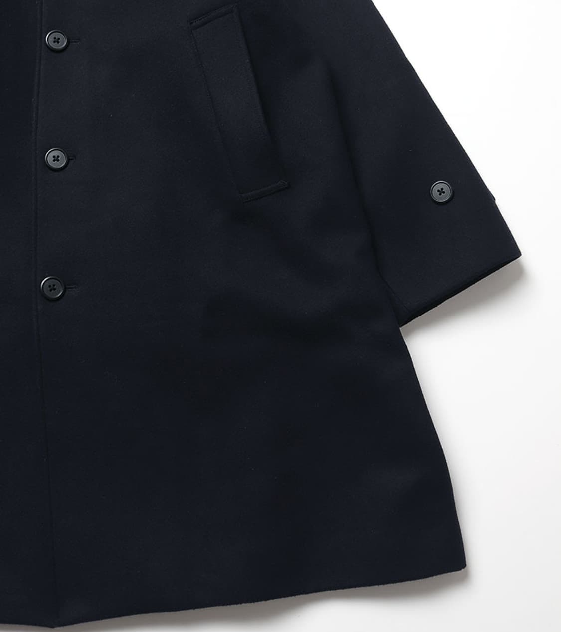 BEAMS - 24FW FLEECE STAND COLLAR COAT 상품이미지6