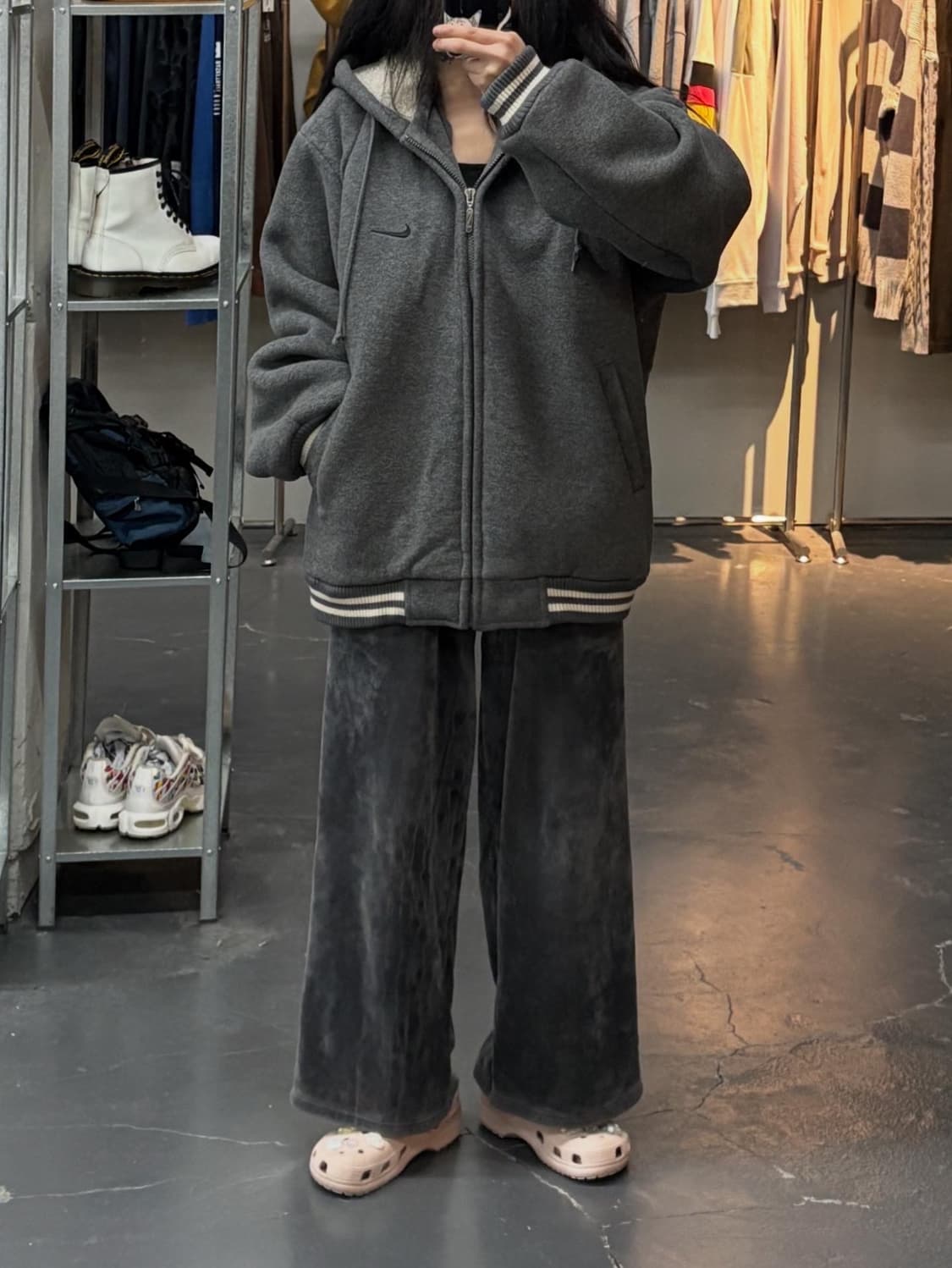 나이키 00s 올드스쿨 양털 후리스 재킷 A2374 상품이미지1