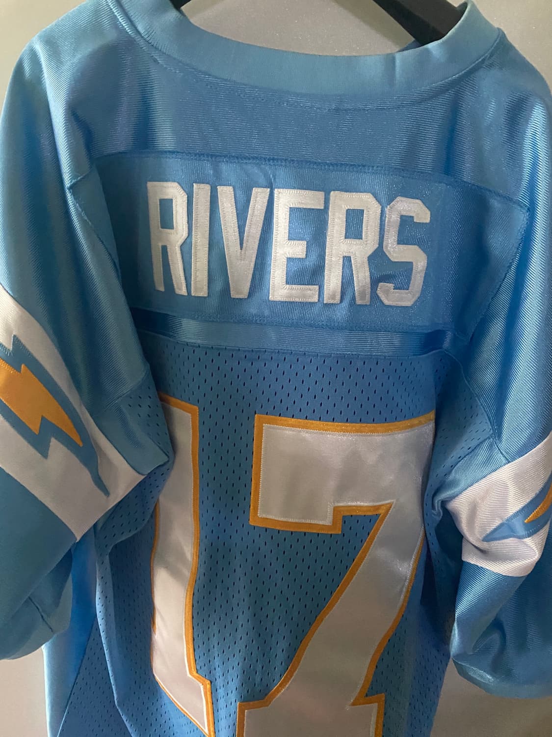 나이키 리복 NFL 디에이고 차저스 자수 레플리카 풋볼져지 유니폼 상품이미지1