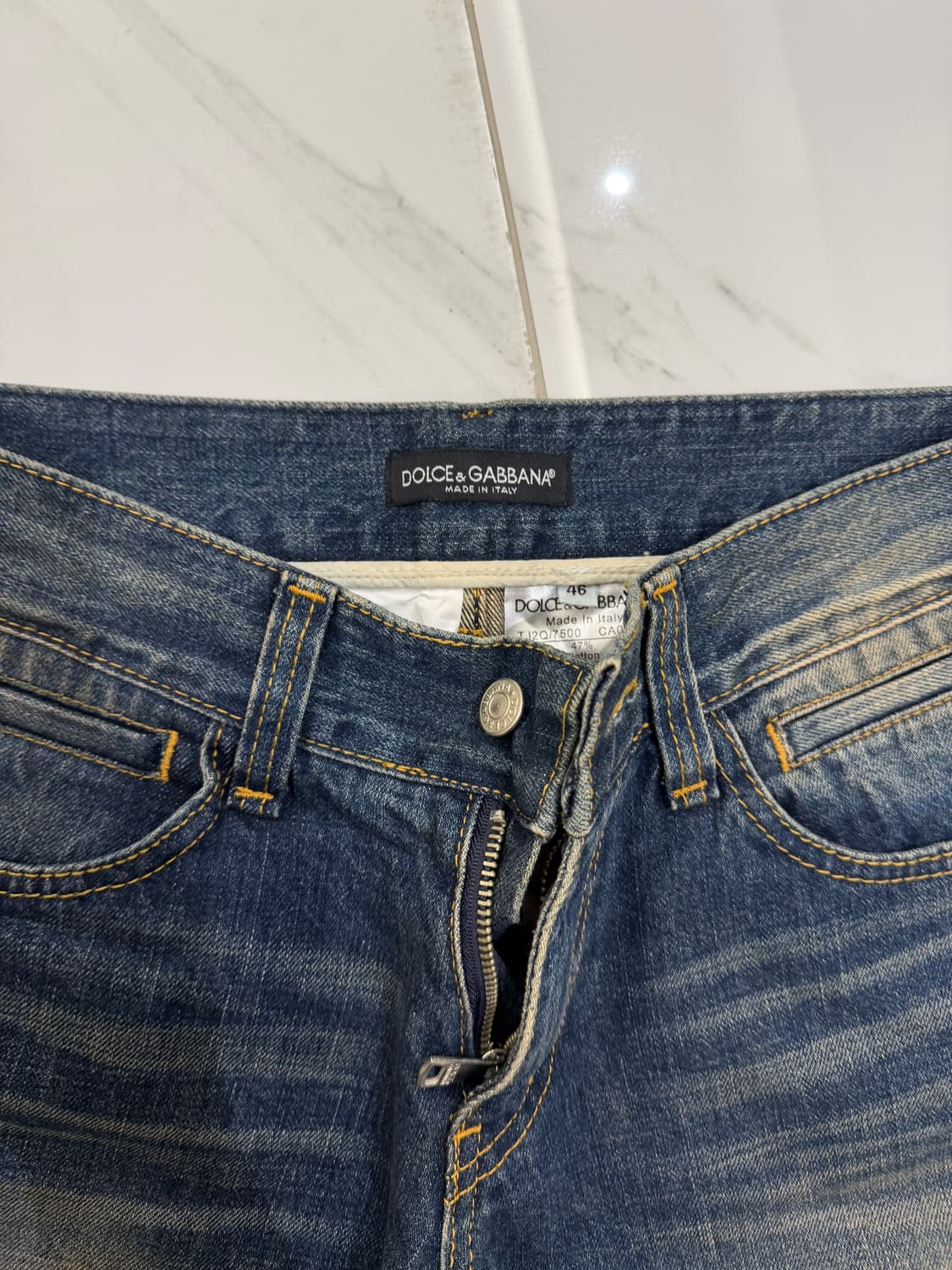 돌체앤가바나 14골드 블루데님팬츠 상품이미지3