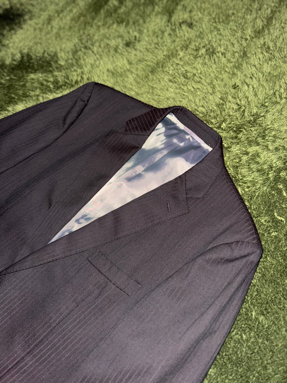 Junko Shimada 시마다 준코 옴므 스트라이프 블레이저 자켓 상품이미지2