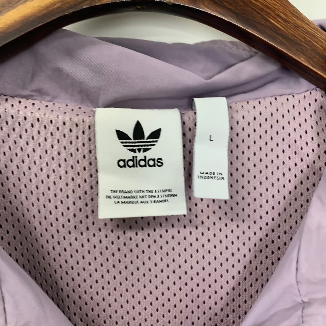 아디다스 우븐 트랙탑 라벤더 상품이미지7