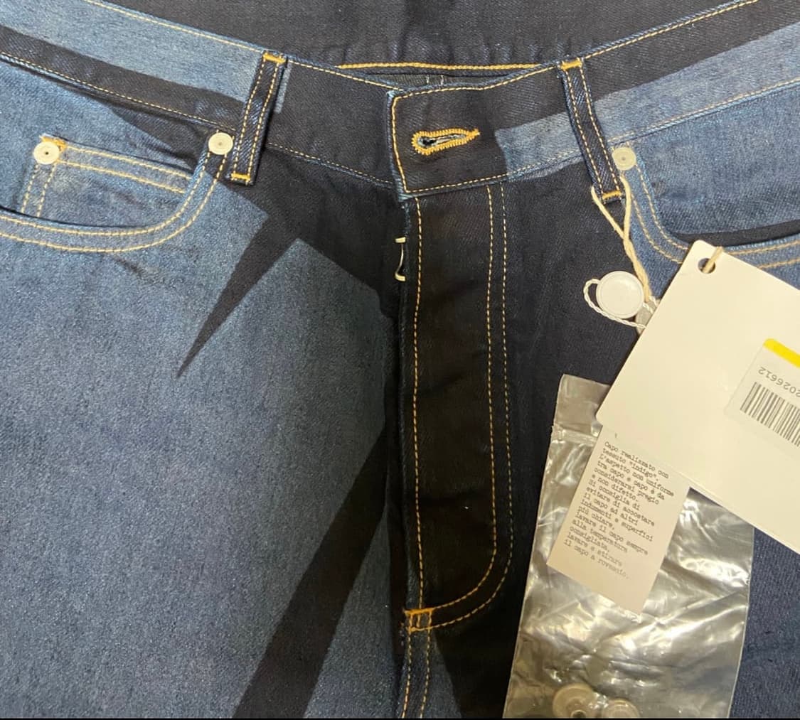 마르지엘라 패널 프린팅 데님 상품이미지3