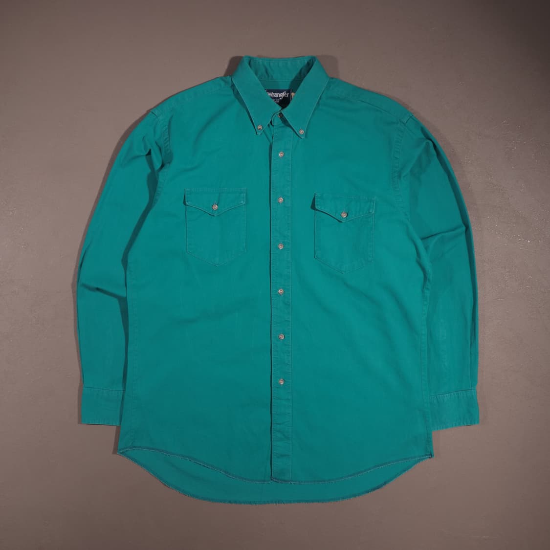 90s made in usa 랭글러 헤비코튼 셔츠 상품이미지1