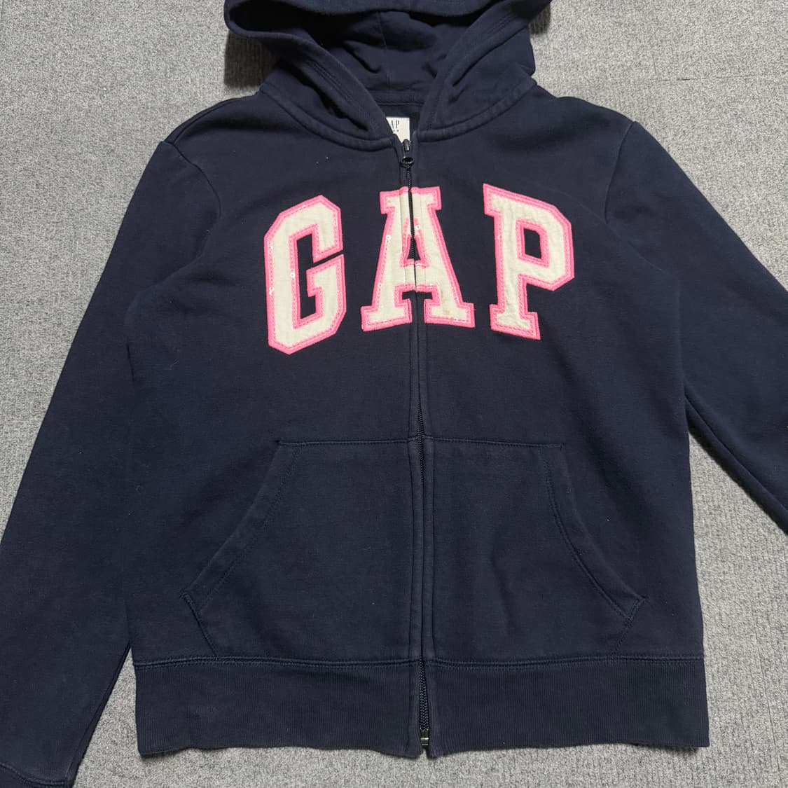 갭 네이비 후드집업 s 상품이미지2