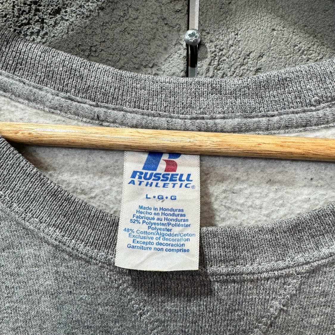 러셀 빈티지 스웻셔츠 맨투맨 (L)  상품이미지5