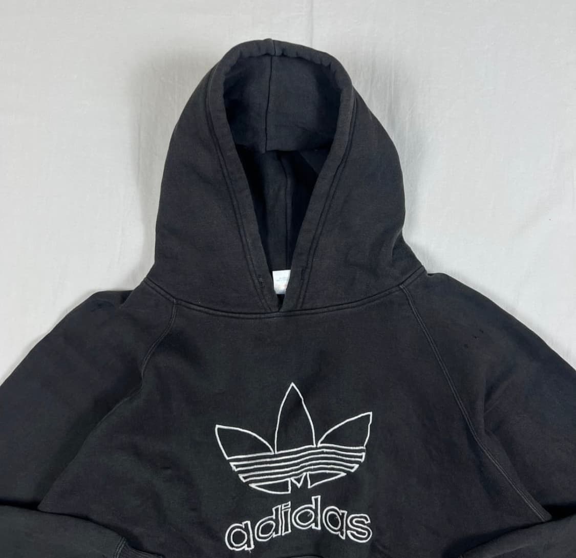 80s 아디다스 빅로고 후드티 상품이미지2
