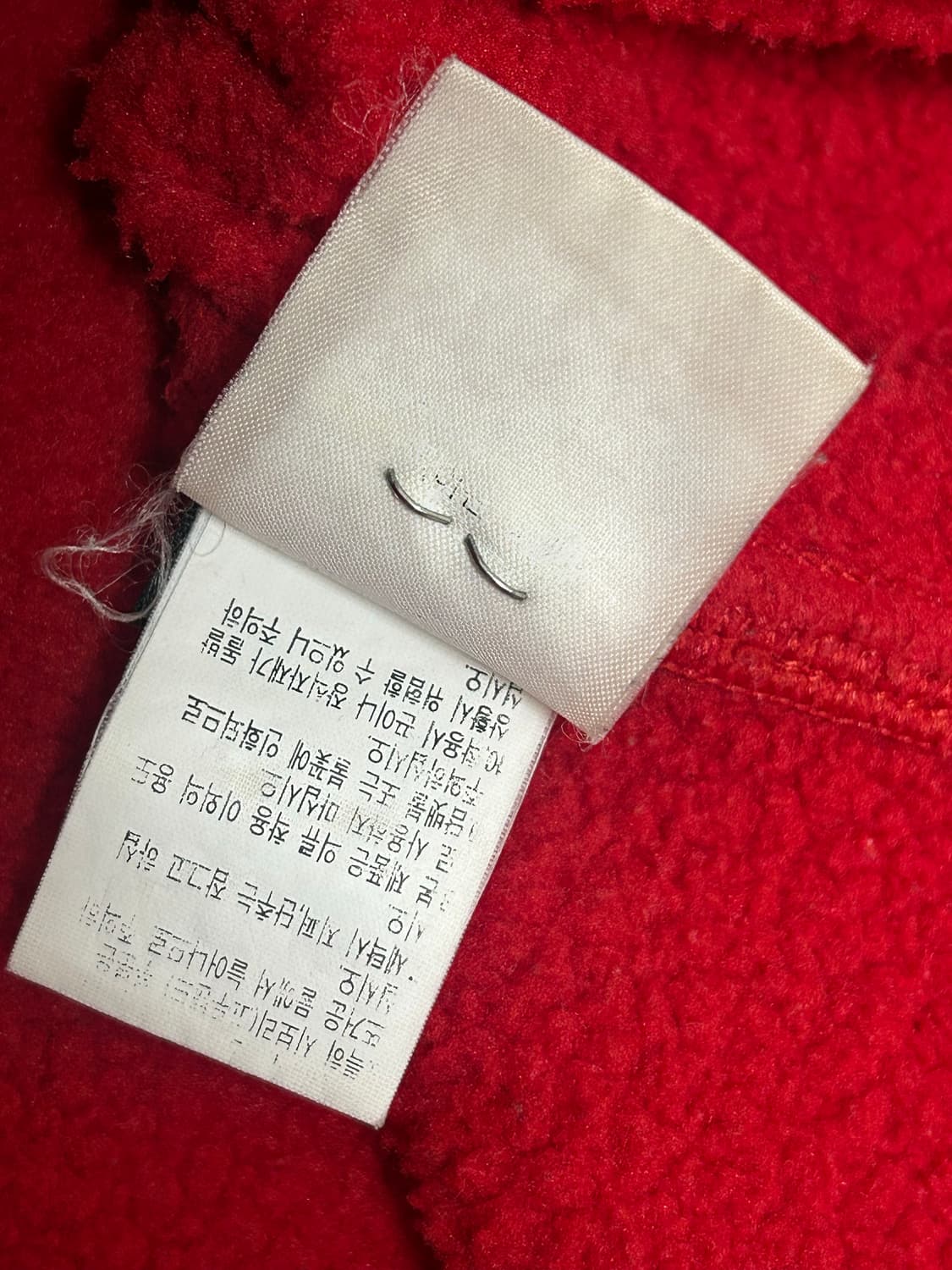 노스페이스  폴라텍 레드 블랙 플리스 자켓 상품이미지7