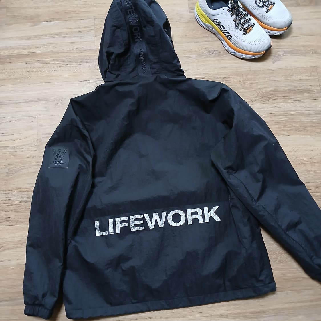 LIFEWORK 불독 라이프워크 바스락 바람막이 윈드브레이커 자켓 상품이미지3