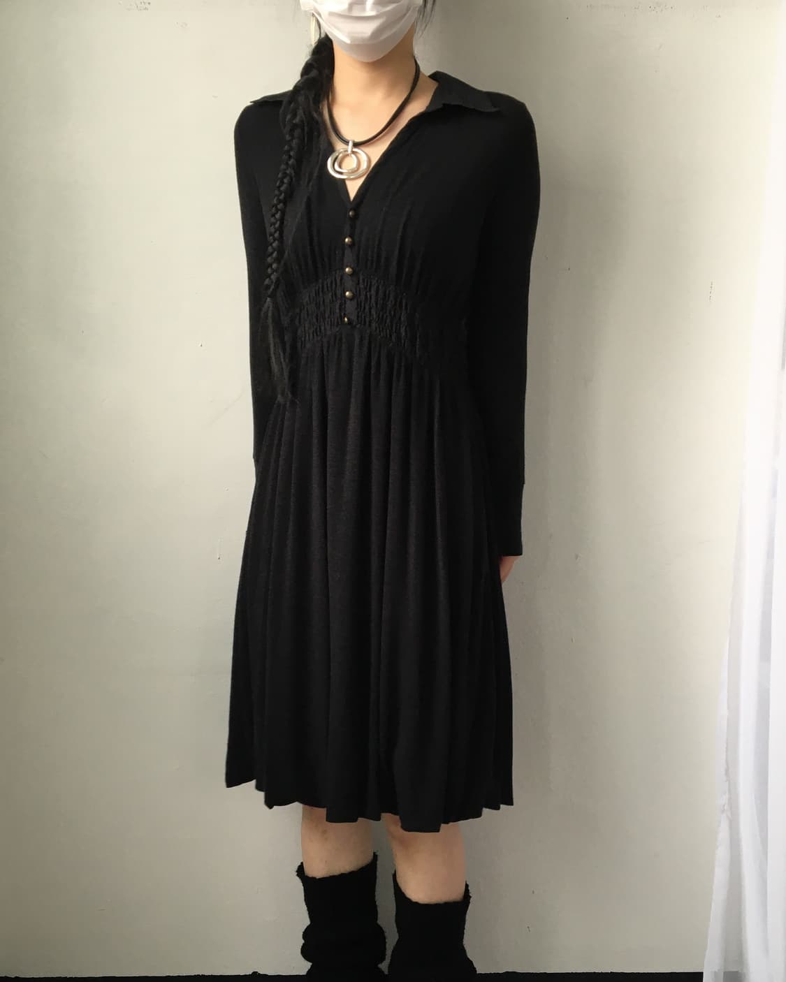Shirring point onepiece 상품이미지6