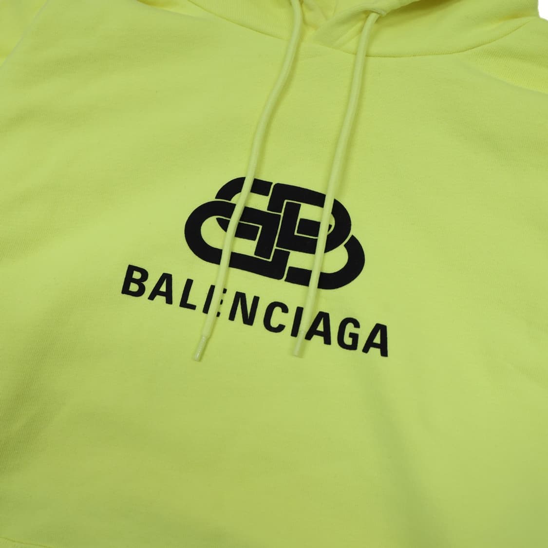 발렌시아가 583215 BB로고 후드 네온 상품이미지3