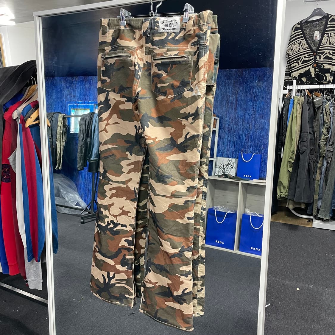 Ashbury 건빵 포켓 카모 바지 XL  상품이미지4