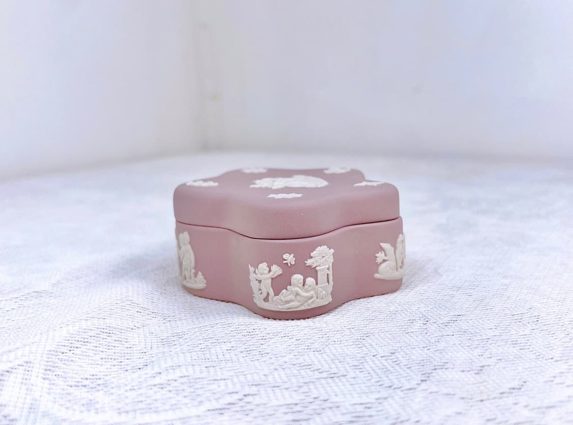 [영국엔틱] 웨지우드 제스퍼웨어 별 트링켓박스 보석함_라일락 상품이미지5