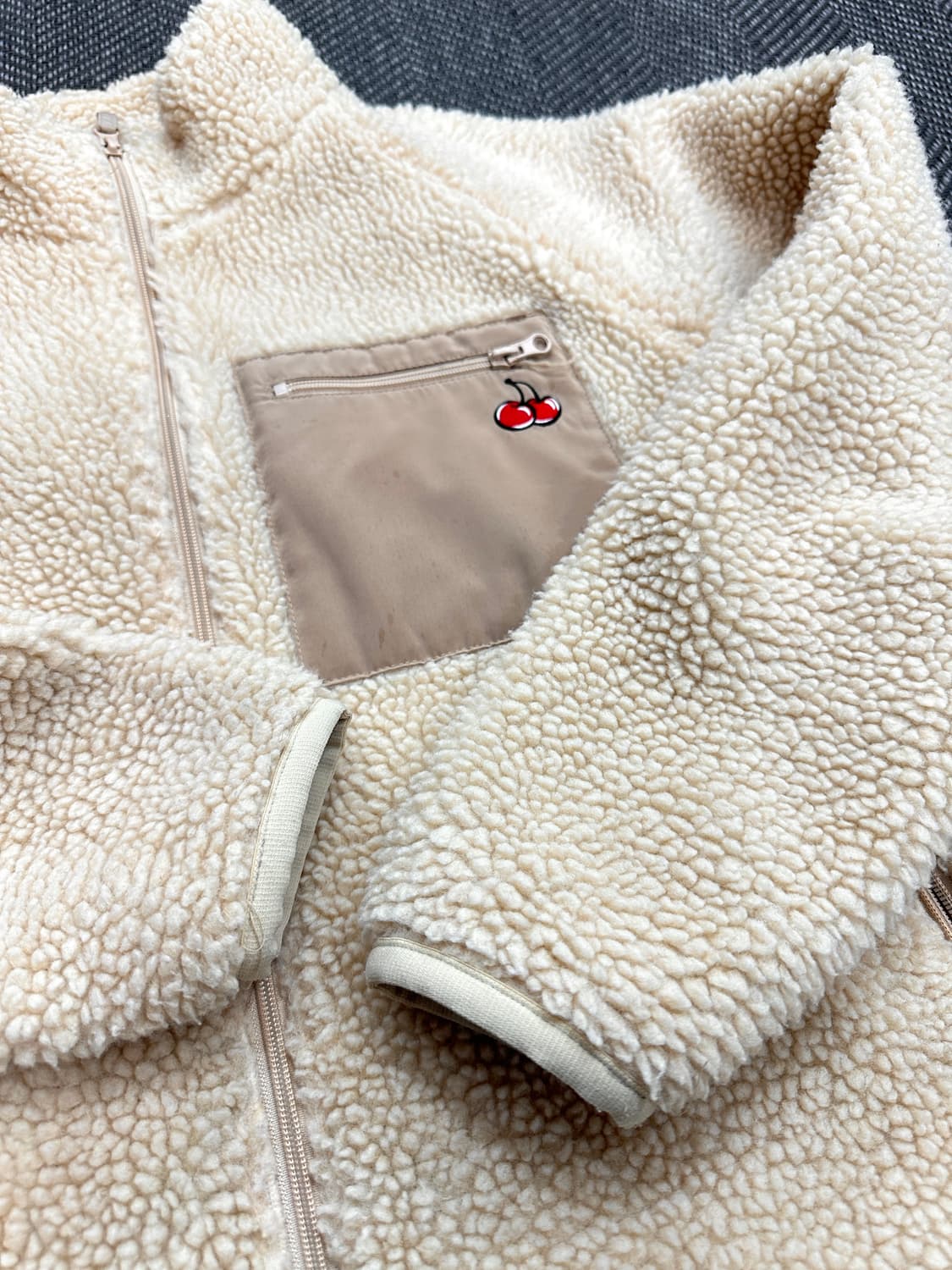 키르시 뽀글이 후리스 집업 상품이미지6