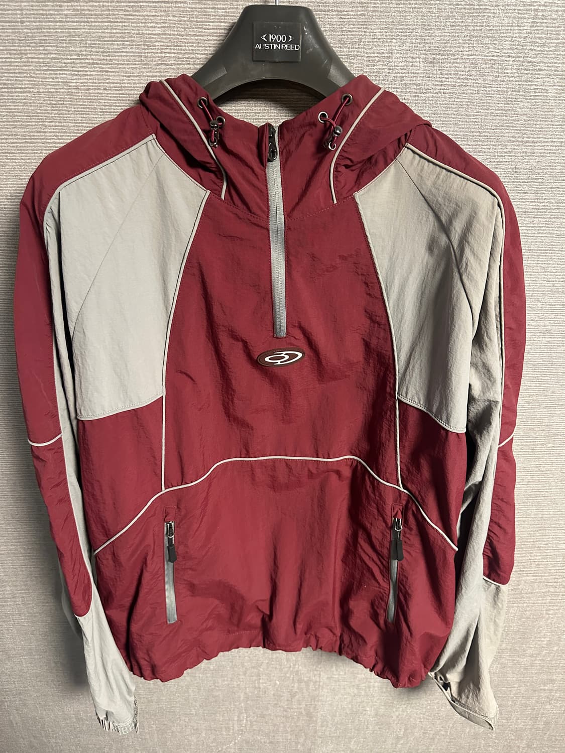 트래블 블록 포켓 아노락 버건디 L 상품이미지3